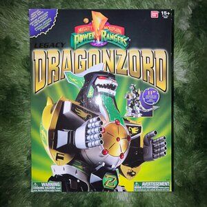 *NEW Mighty Morphin' Power Rangers Legacy Dragonzord Diecast 守護獣 ドラゴンシーザー
